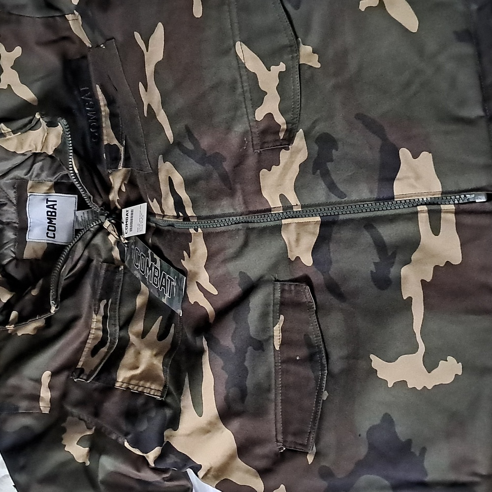 Combat camo jacket